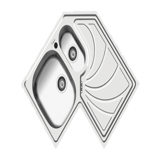 سینک ظرفشویی  روکار استیل اخوان​